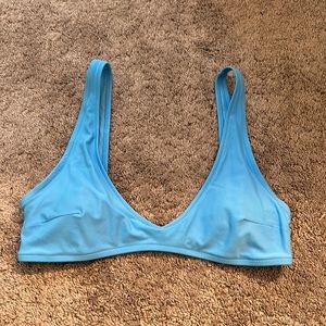 NWT aerie plunge bikini top